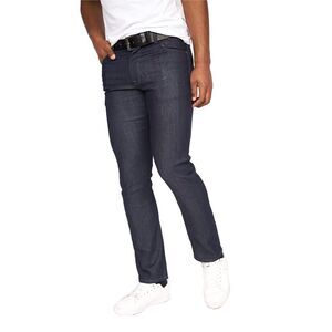 Crosshatch Mens Cadman Straight Jeans / Raw Wash